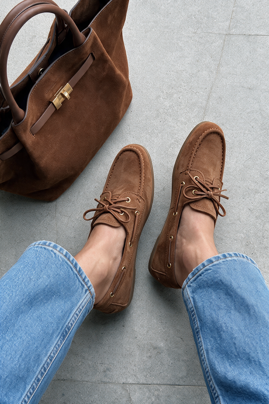 Capri Camel Suede