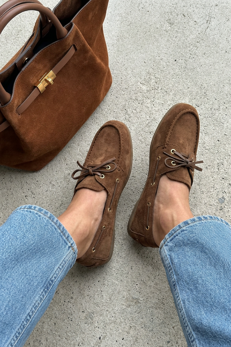 Capri Moka Suede