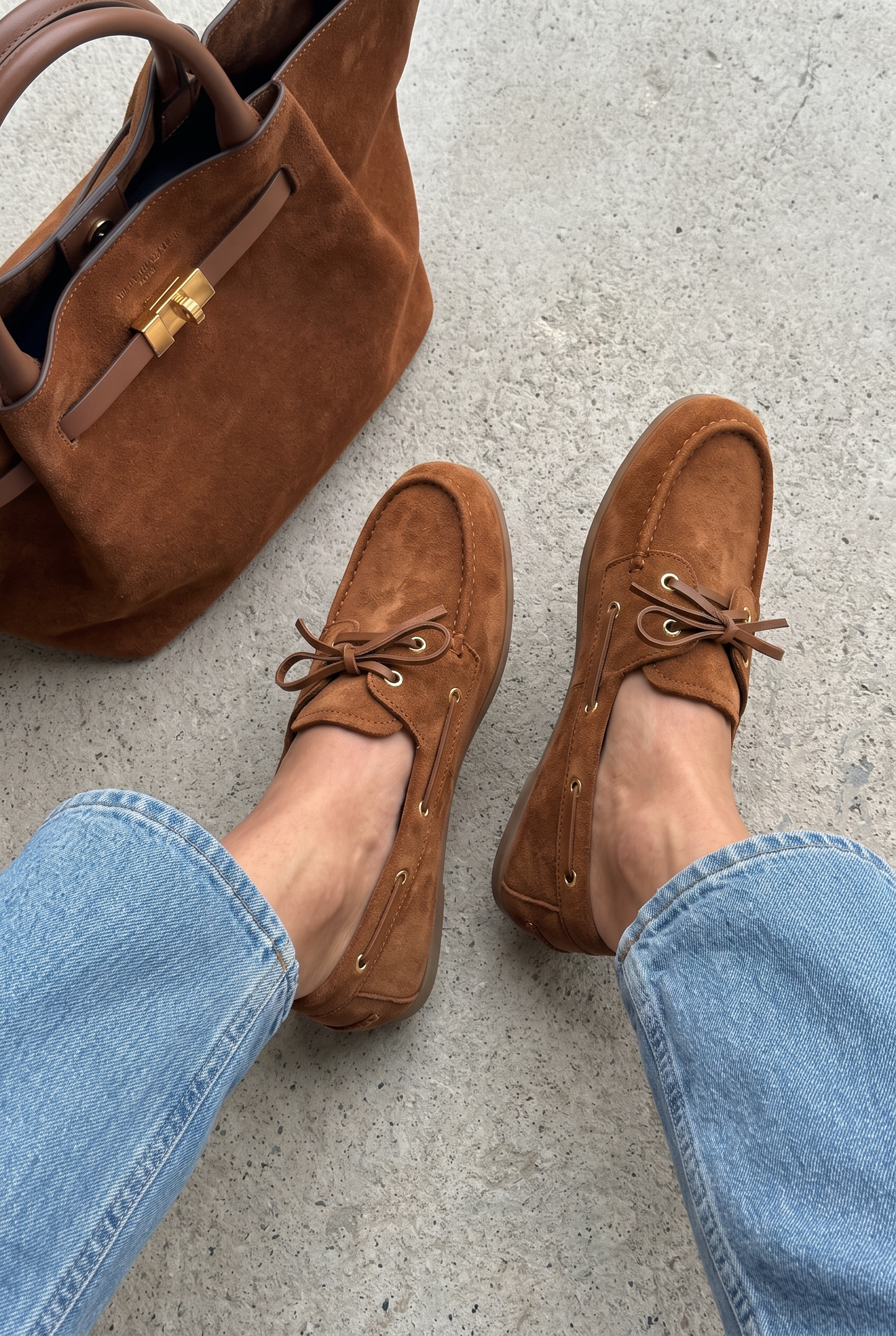 Capri Camel Suede