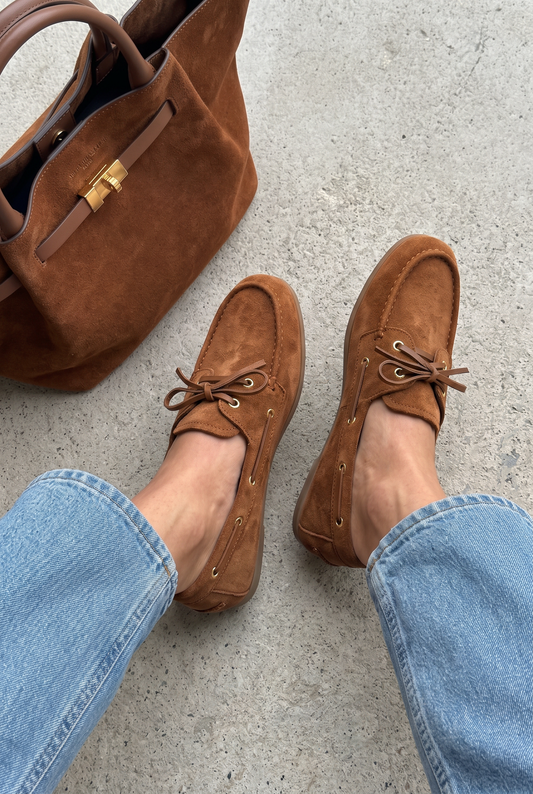 Capri Camel Suede