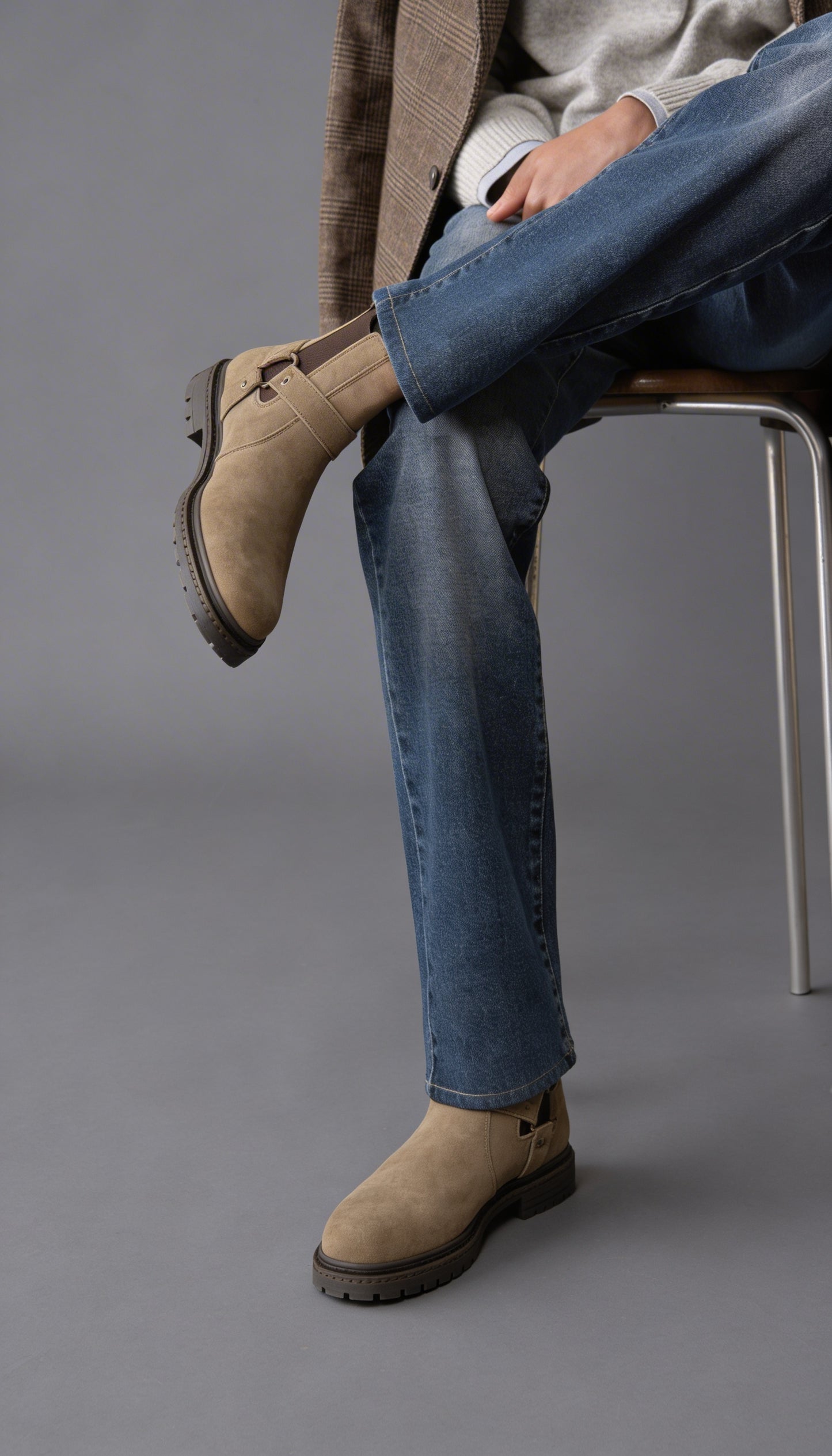 Valentin Sand Suede (Hombre)